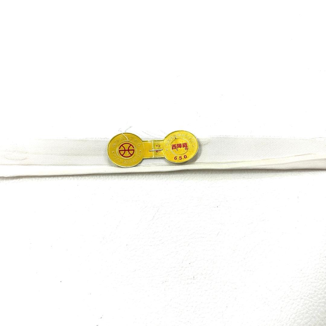 専用帯4568●田中伝謹製 高級正絹 名古屋仕立て 名古屋帯 ヨットイカリマリン