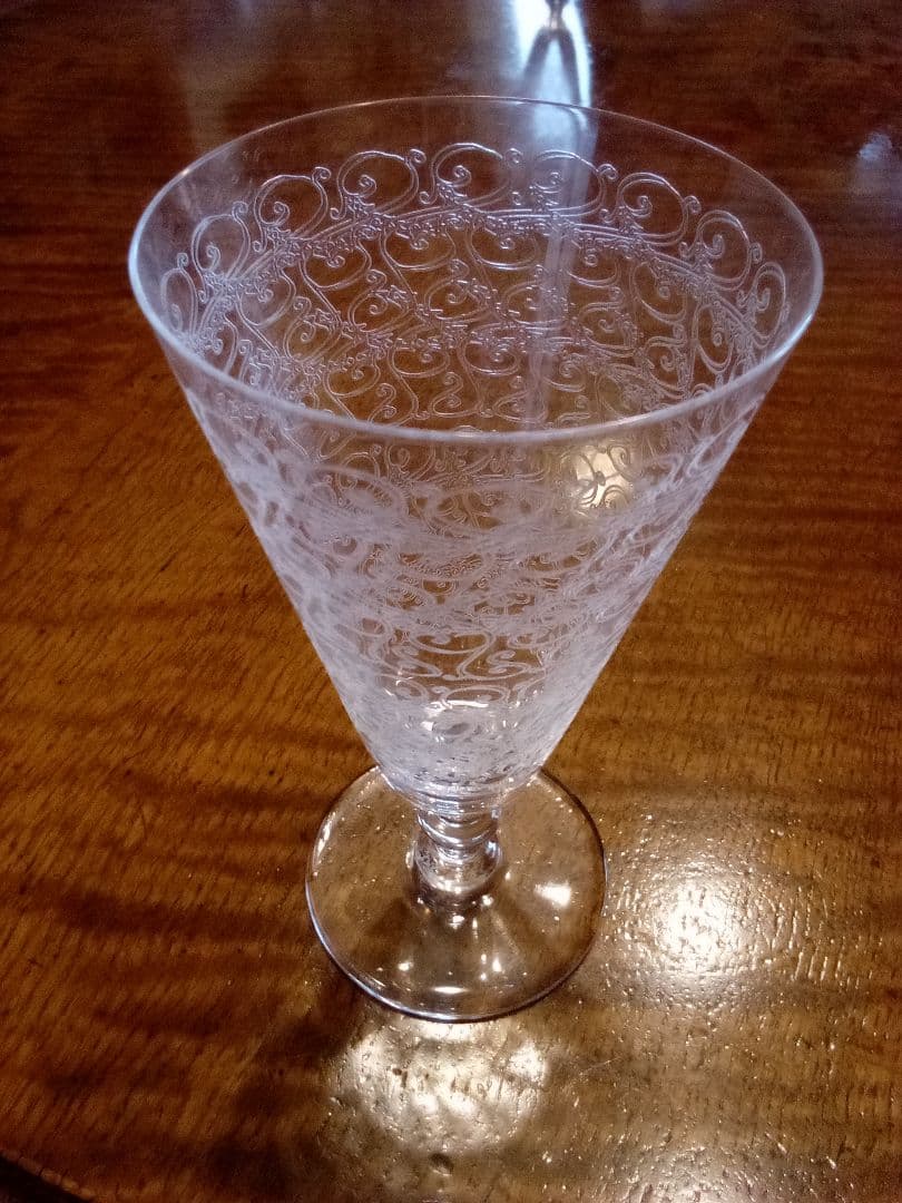 フランス オ—ルドバカラ シャンパングラス 「ロ—ハン」