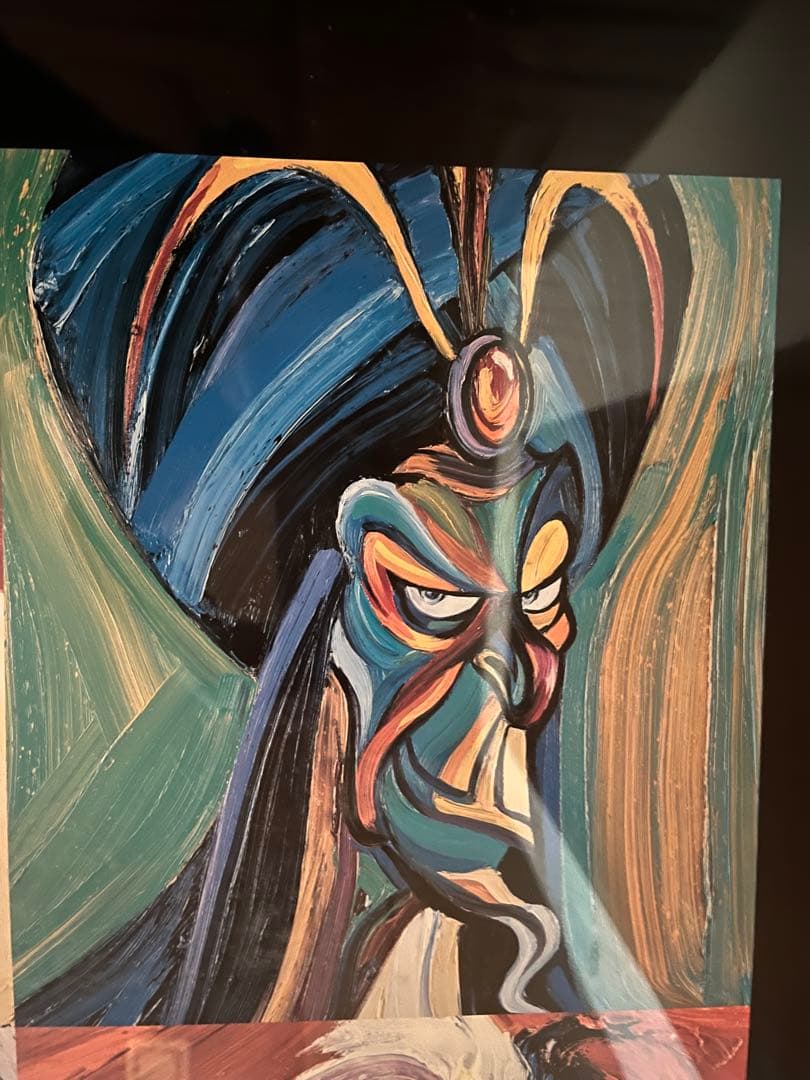 ディズニーVillains ポスター額入り