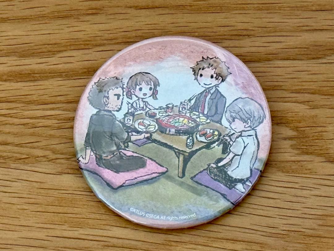 ペルソナ4 ザ・ゴールデン 鳴上悠 堂島菜々子 堂島遼太郎 足立透 缶バッジ