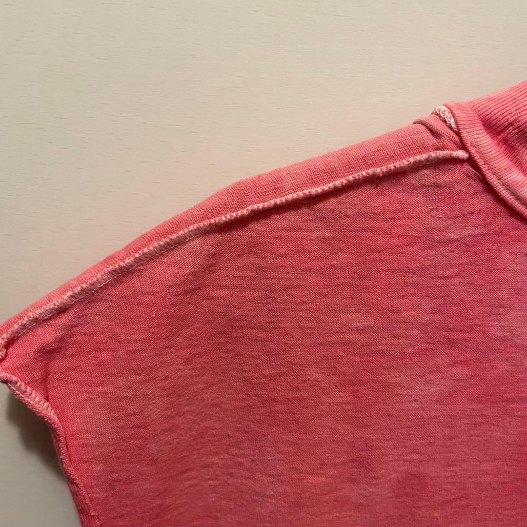 【希少】90s ORFI ノースリーブカットソー　リバーシブル仕様　ヴィンテージ