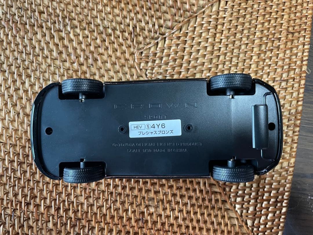 クラウン色見本1/30ミニカー