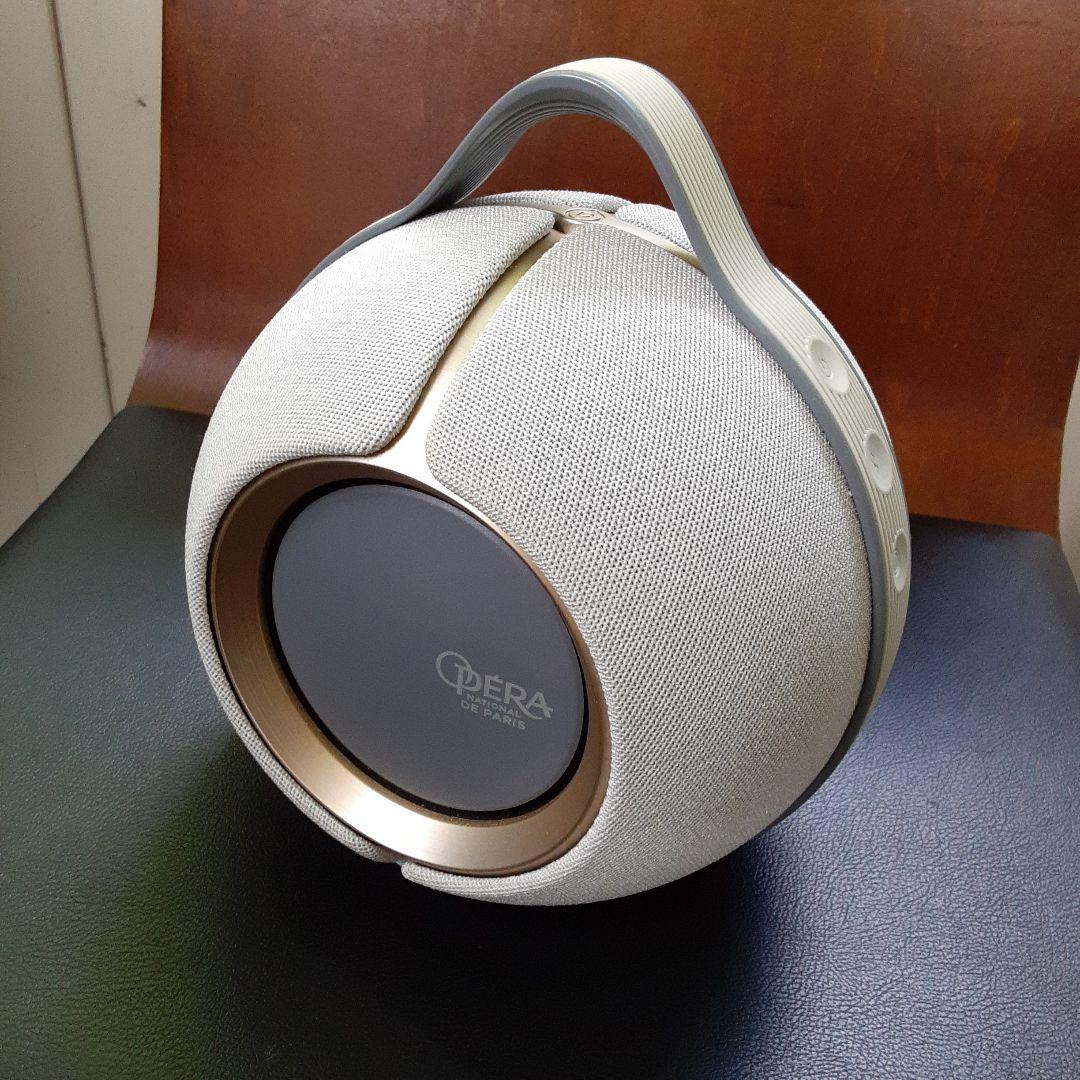 Opera ワイヤレススピーカー 球形 グレー　ゴールドDEVIALET