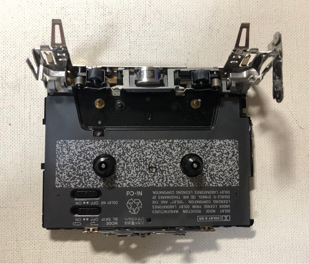 良音オススメ品WM-EX511 ブラックSONYカセットウォークマン可動品D