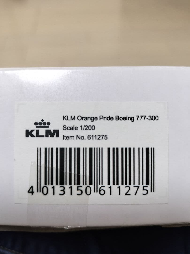 航空機・ヘリコプター KLM Orange Pride Boeing 777-300 1/200