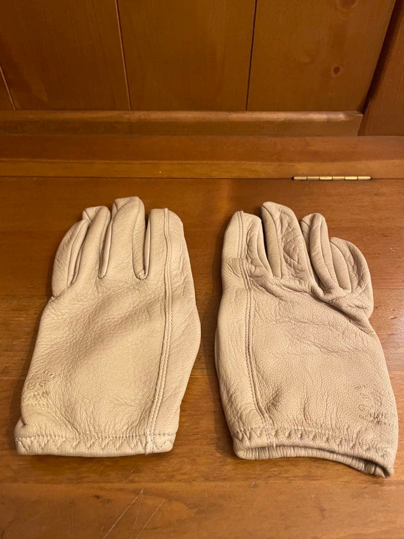 ランプグローブス　LAMP GLOVES SHORTY (GREIGE) M