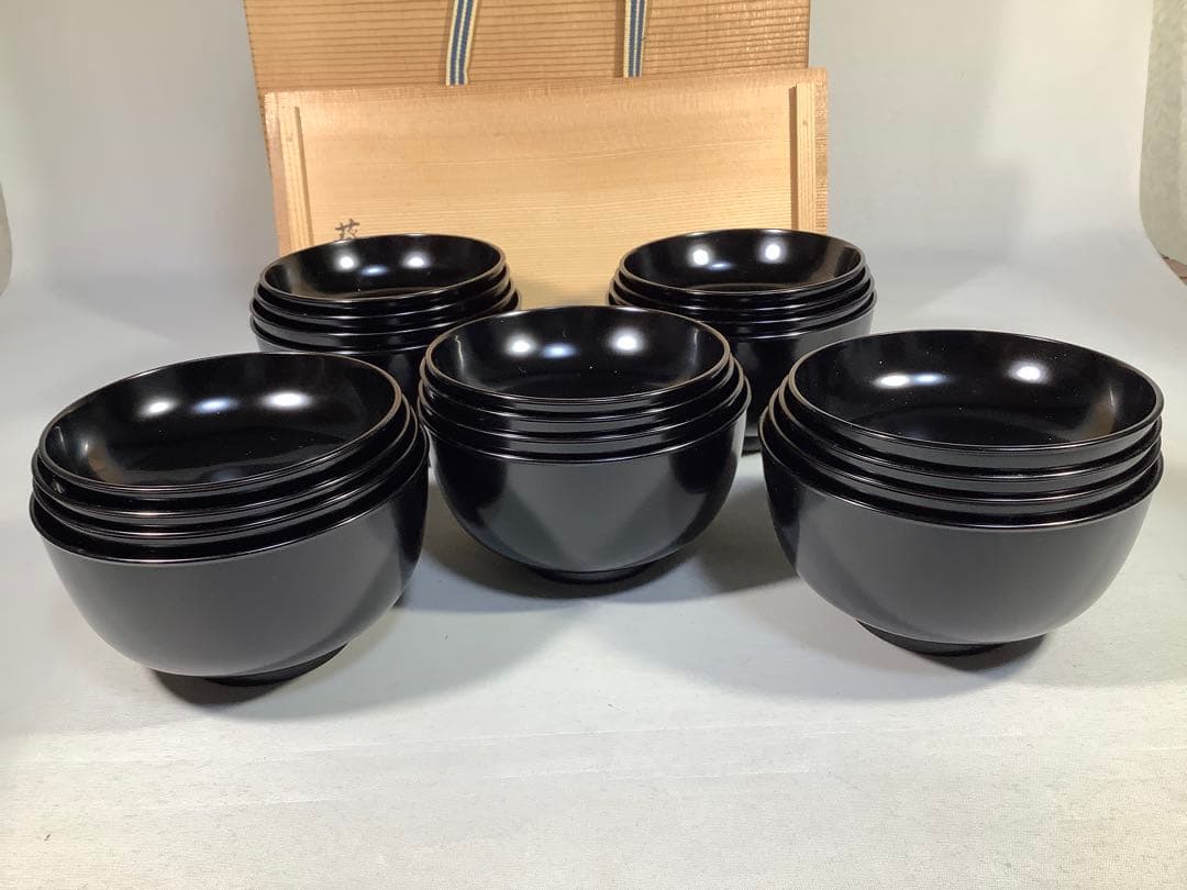 真塗　小丸椀　葵春　茶会席　茶道具　送料無料　2