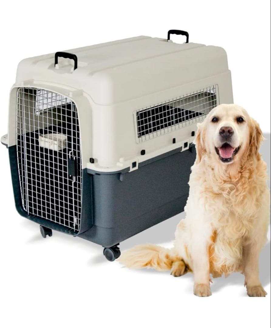 クレート 大型犬 100L×68W×81H 付属品新品未使用保管