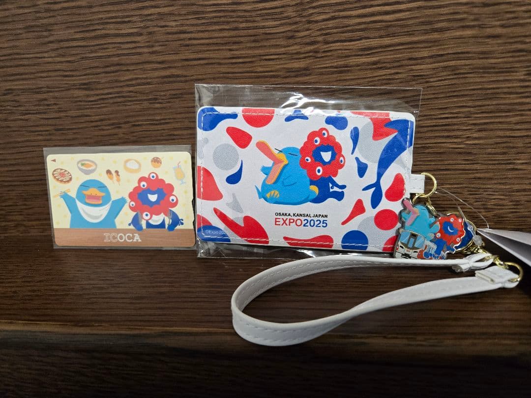 g*l様 大阪・関西万博限定ICOCAカードと合皮ケース EXPO2025ミャク