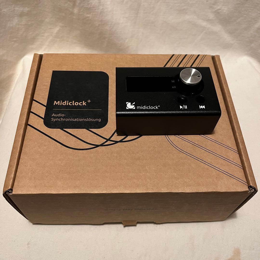 midiclock+ MIDI マスタークロック・ジェネレーター モジュラー