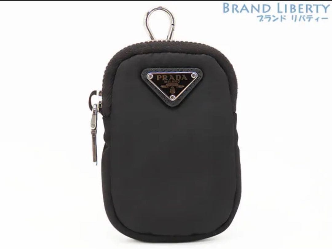 PRADA/Re-Nylon/Xサフィアーノレザー/ミニポーチ