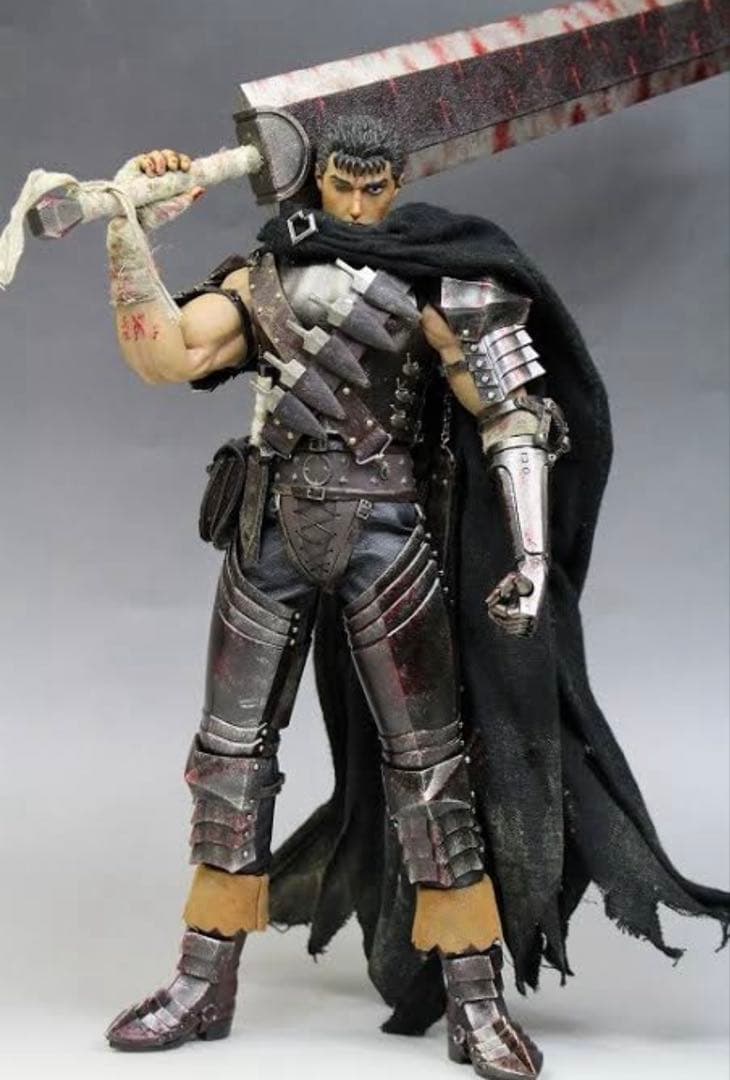 ベルセルク threezero gecco ガッツ　フィギュア。