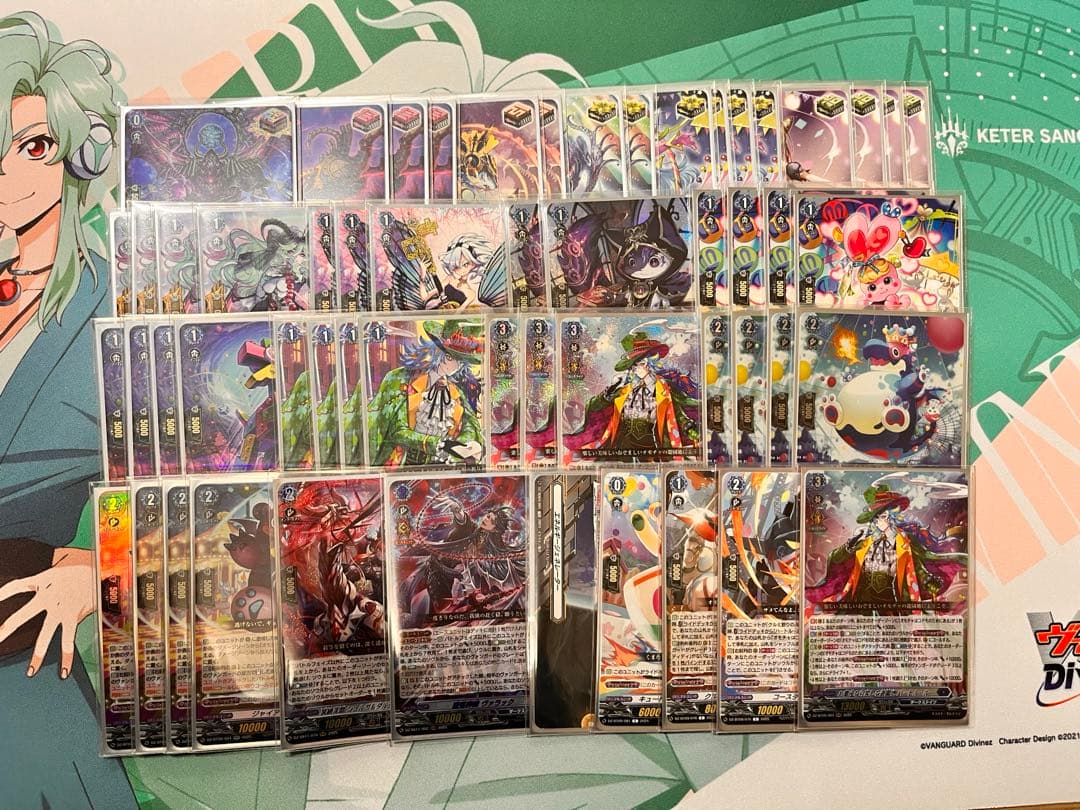 ヴァンガード　ハートルールー　デッキ　スリーブ付き