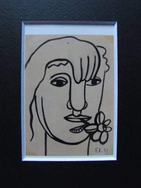 フェルナン・レジェ、Femme、海外版超希少レゾネ、新品額付