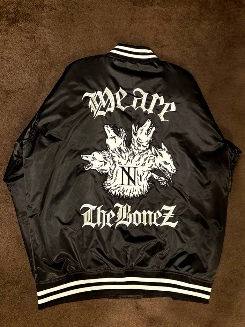 超美品 The BONEZ TEAM STADIUM JACKET