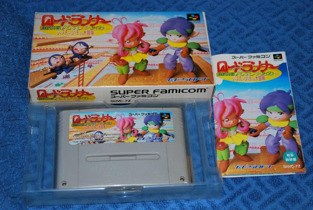 SFCソフト「ロードランナーツイン」中古動作品の出品です。