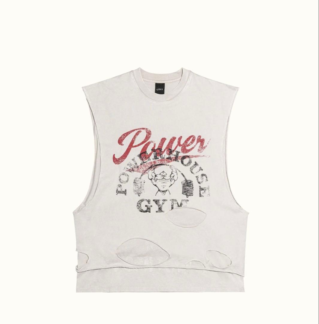 LYFTリフトPower House Gym ノースリーブタンクトップ Mサイズ