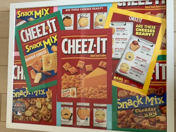 アート　CHEEZ-IT 2枚