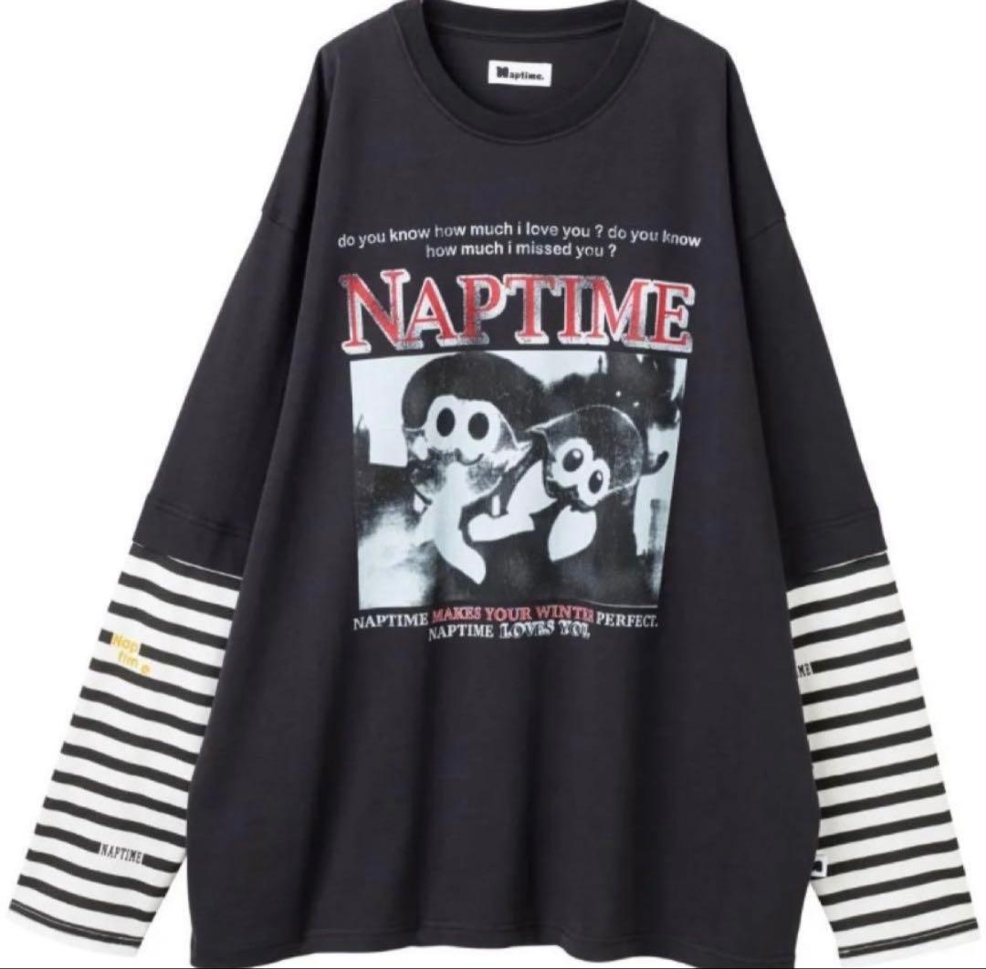 Nissy Naptime フェイクレイヤードLONG T-SHIRTS