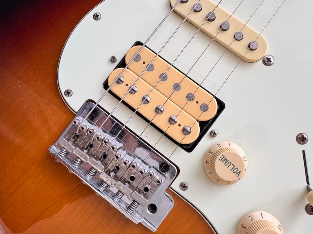 【美品】フジゲンエレキギター　NCST-10R/AL/SSH/3TS ストラト