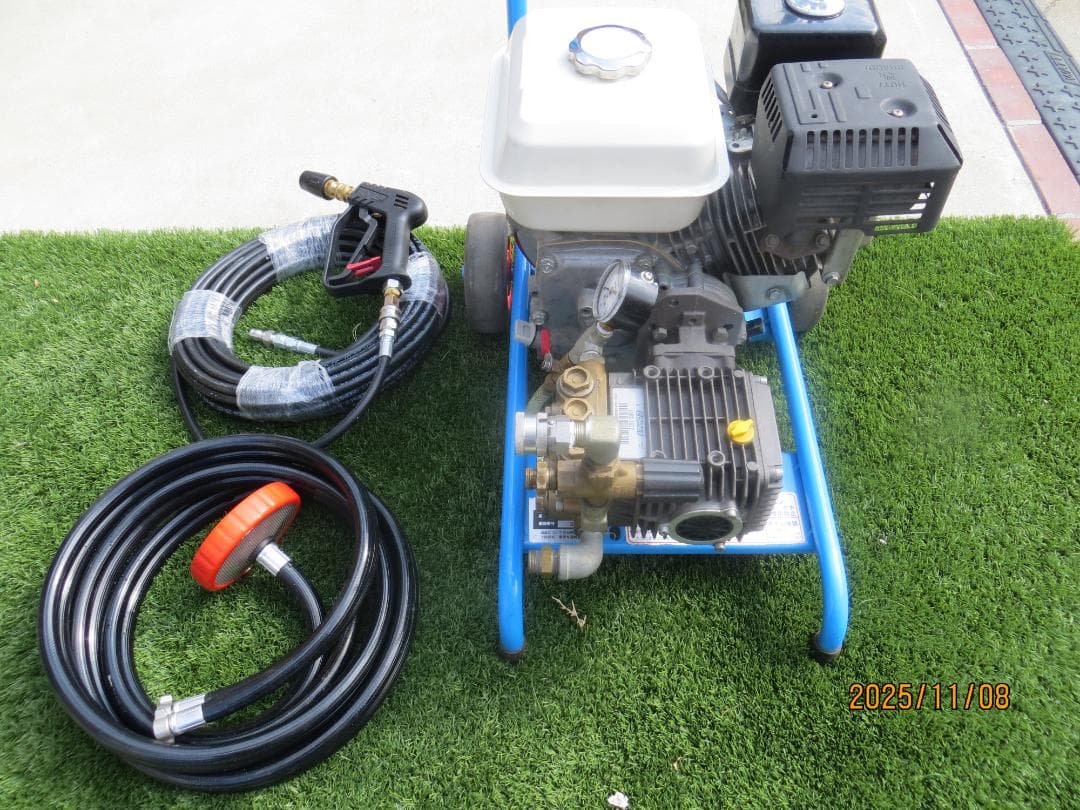 エンジン高圧洗浄機フルテックTD160