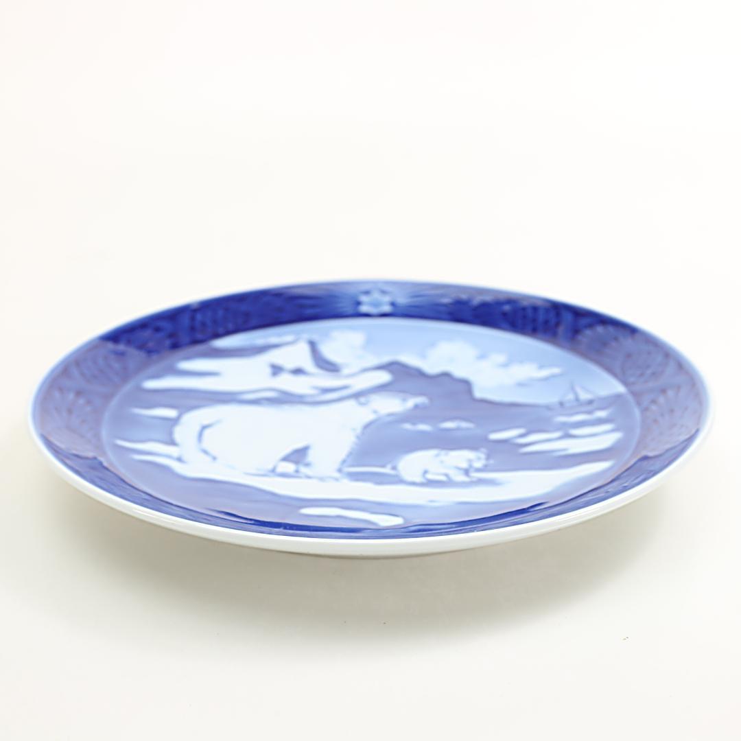 2010年 「グリーンランドのクリスマス」イヤープレート ロイヤルコペンハーゲン