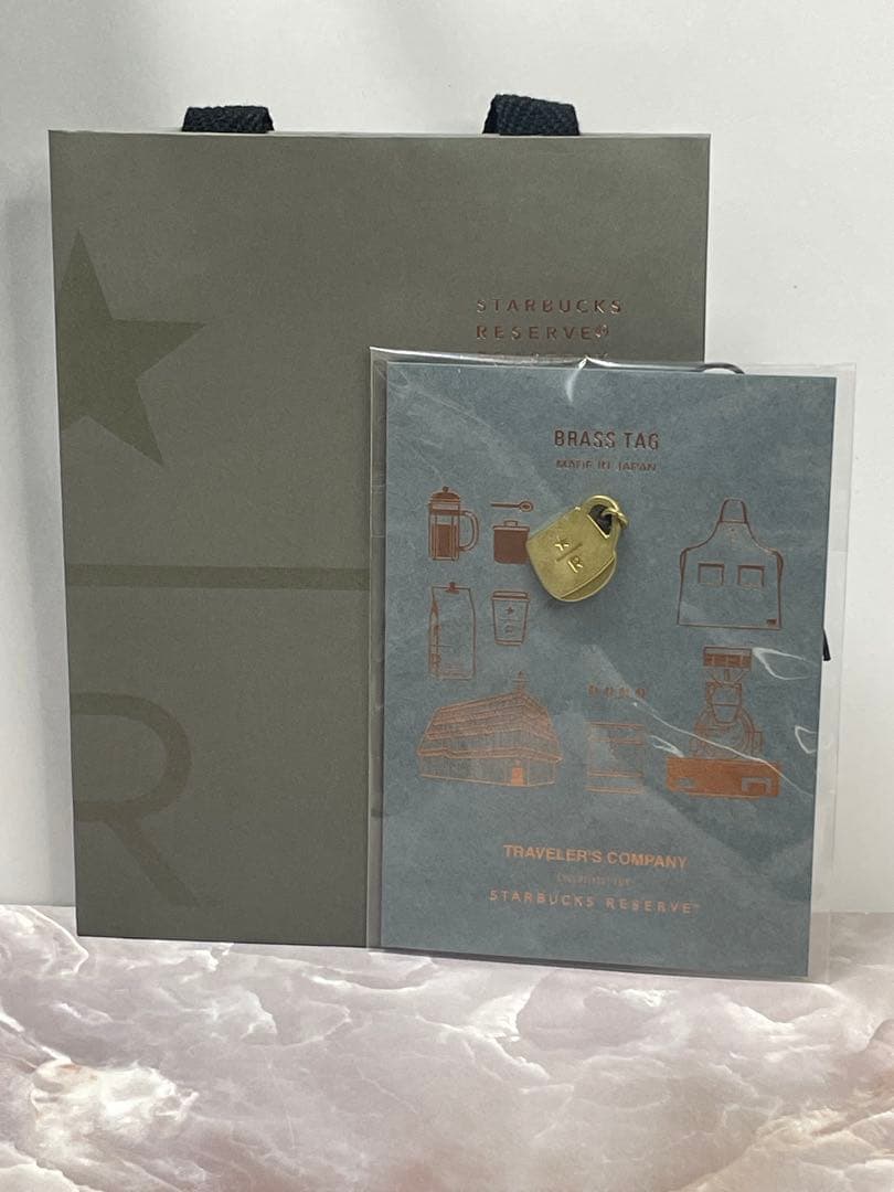 【新品未使用】トラベラーズノート レギュラーサイズ キャメル　マグタグ