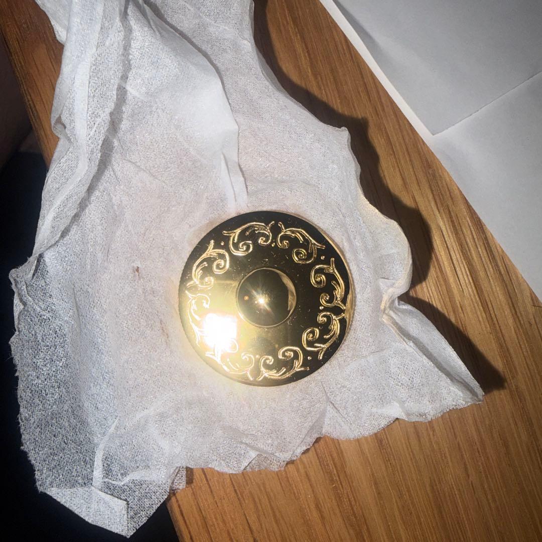 【めるる】トロンボーン 金メッキロータリーキャップ