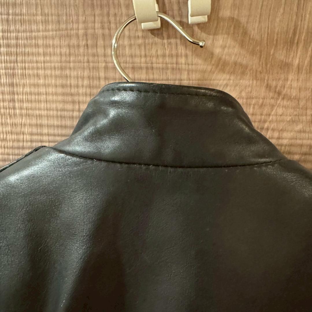 Schott　641　レザージャケット　ボアライナー付属　ブラック　36