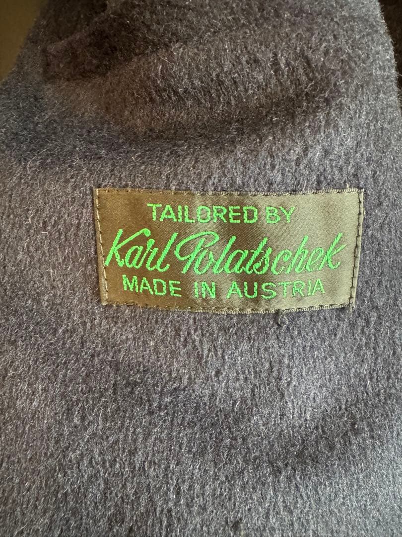 Karl Gladstone ローデンコート　ネイビー