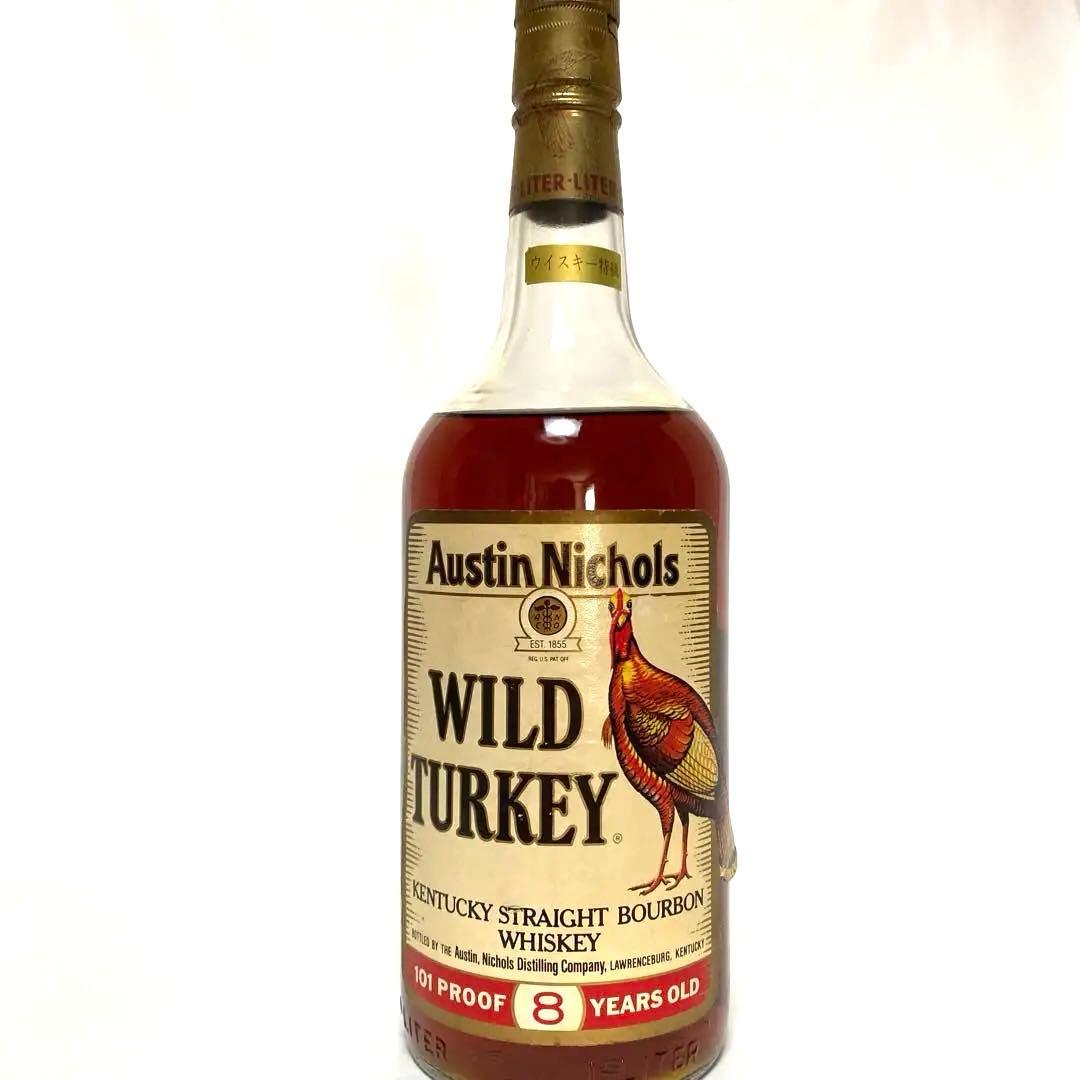 WILD TURKEY 8年　旧ラベル101 PROOF 1000ml