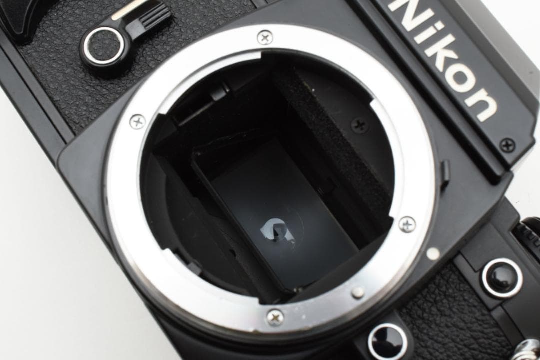 超美品 NIKON FG ブラック　フィルムカメラ　モルト新品交換済 B608