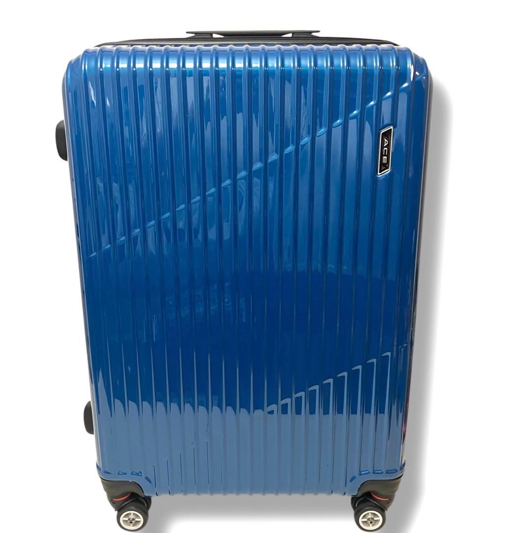 美品 送料無料 ACE クレスタ スーツケース 大容量83/93L エキスパンド