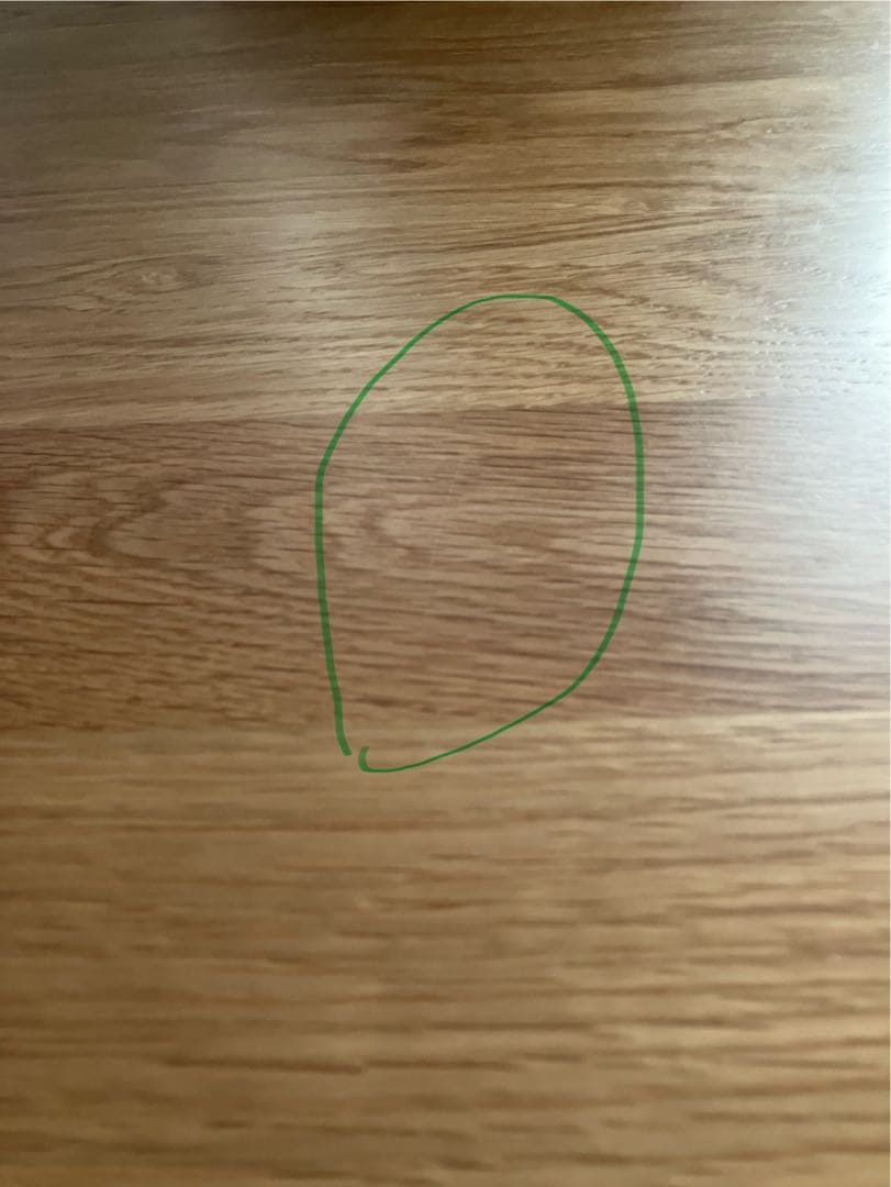 【チンネン様】大川家具　円形ダイニングテーブル