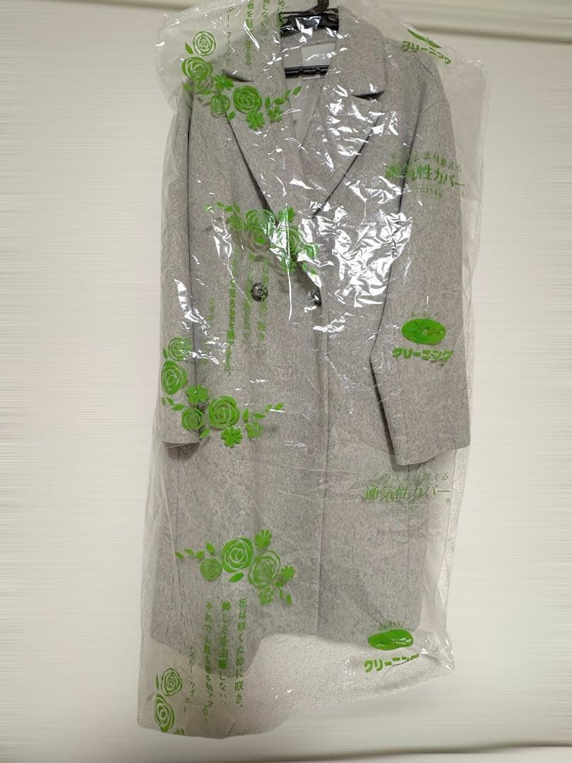 GALLARDAGALANTE ウールビーバーチェスターコート　ライトグレー