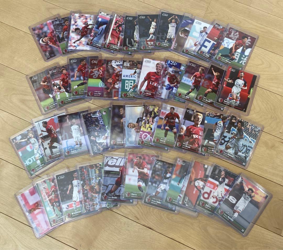 epoch one 2024 鹿島アントラーズ　42枚コンプリートセット