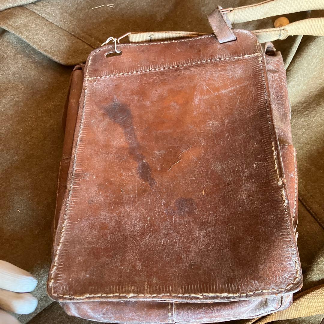 当時物　日本軍　軍服　鞄　戦時品