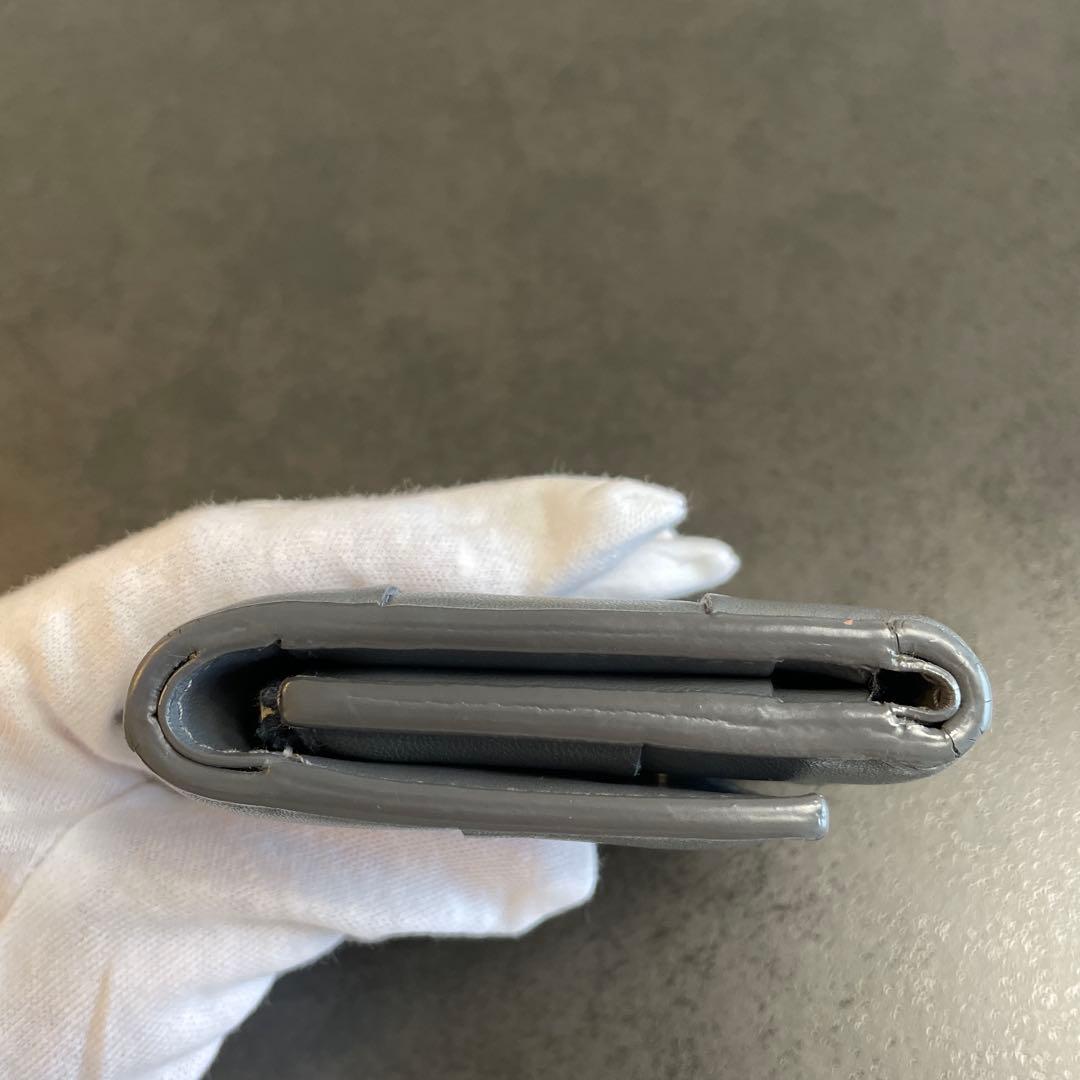 【使用感少ない】ボッテガヴェネタ　三つ折り　財布　ウォレット