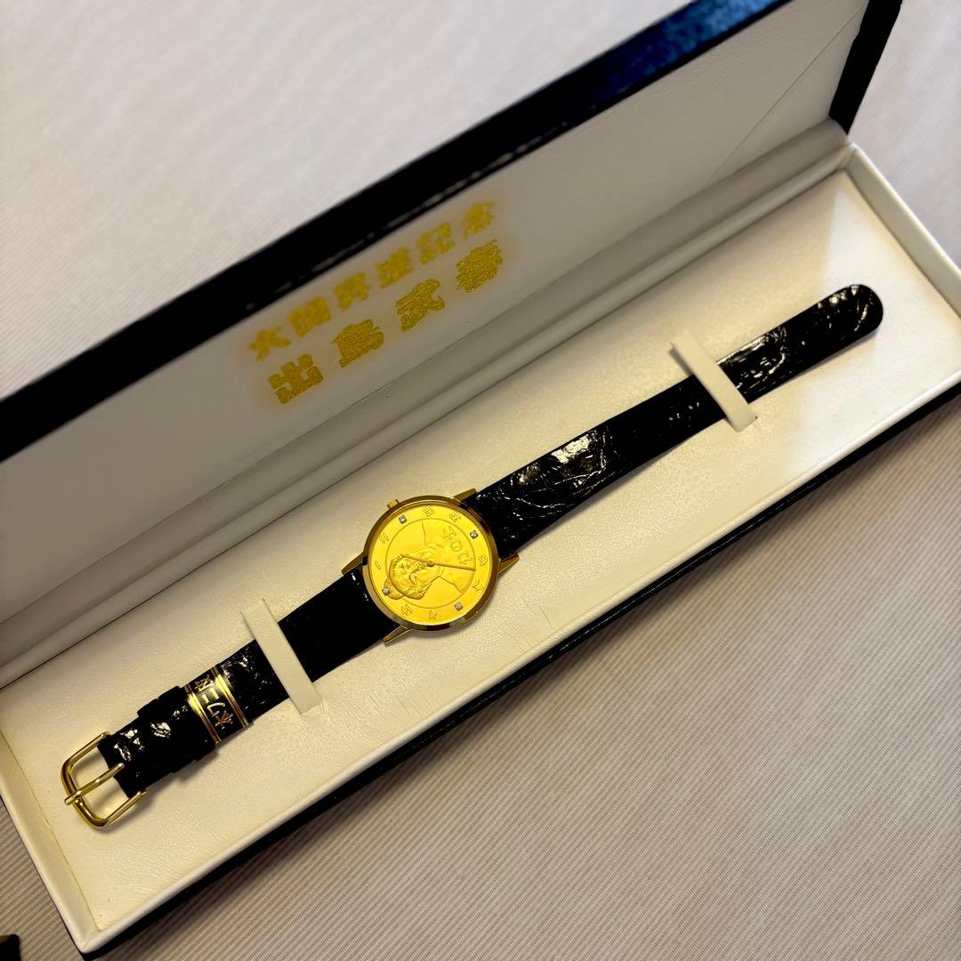 出島大関昇進　CITIZEN 時計　相撲　記念品 ビンテージ 希少品