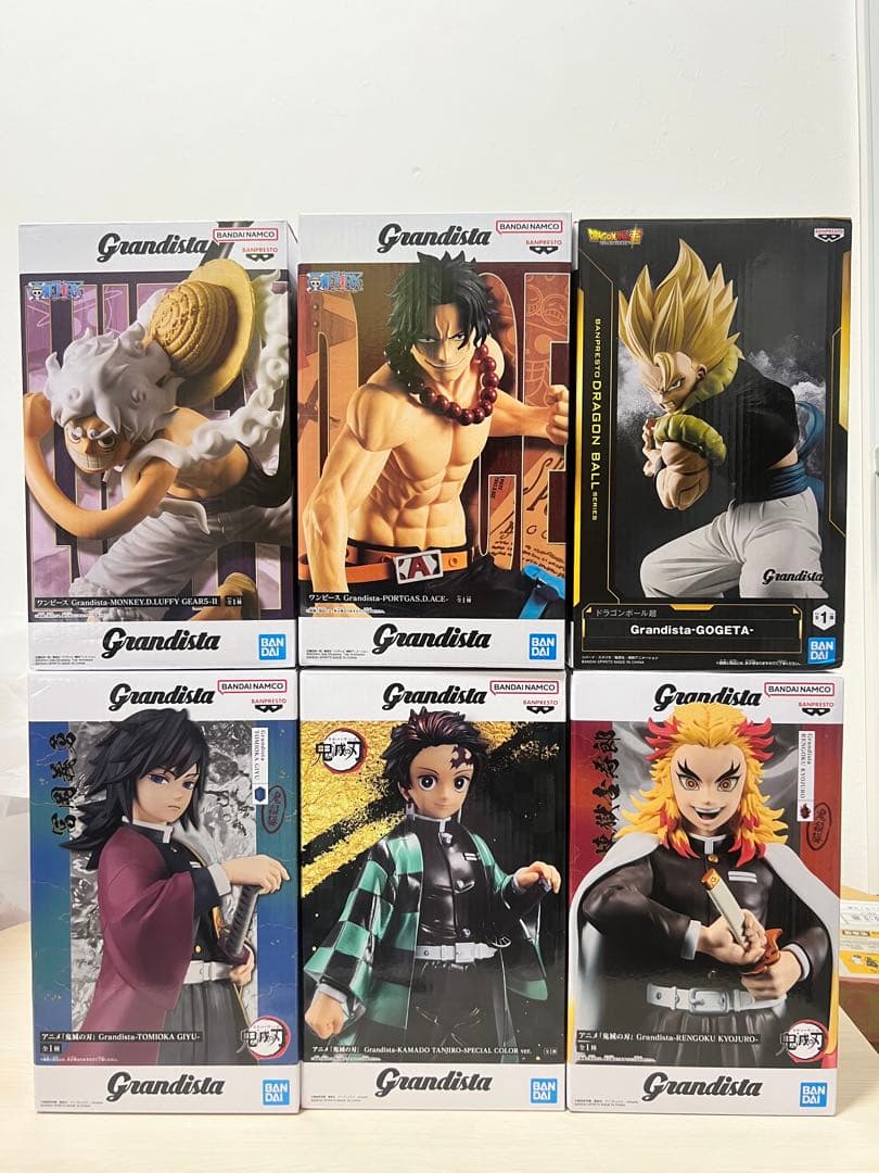 グランディスタgrandistaまとめ売り 冨岡義勇煉獄杏寿郎竈門炭治郎