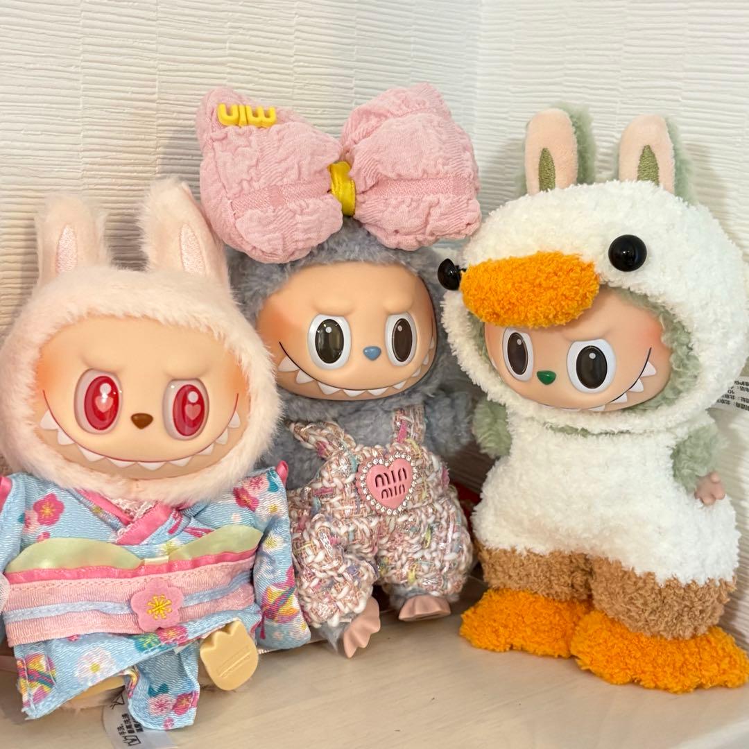 正規品　Labubu ぬいぐるみ　3点セット
