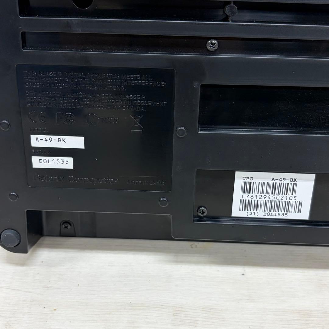 Roland ローランド 49鍵盤 USB MIDIキーボード A-49 ⑧