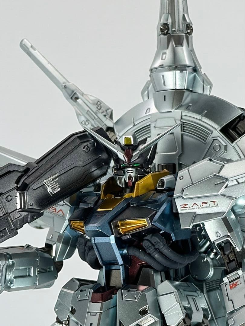 【メタル改造・全塗装】MG プロヴィデンスガンダム メタリック完成品