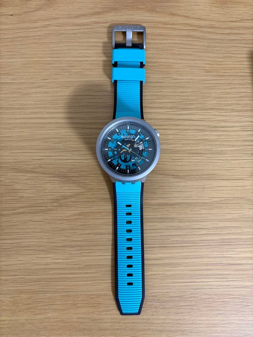 [スウォッチ]ミントトリム SB07S111グリーン