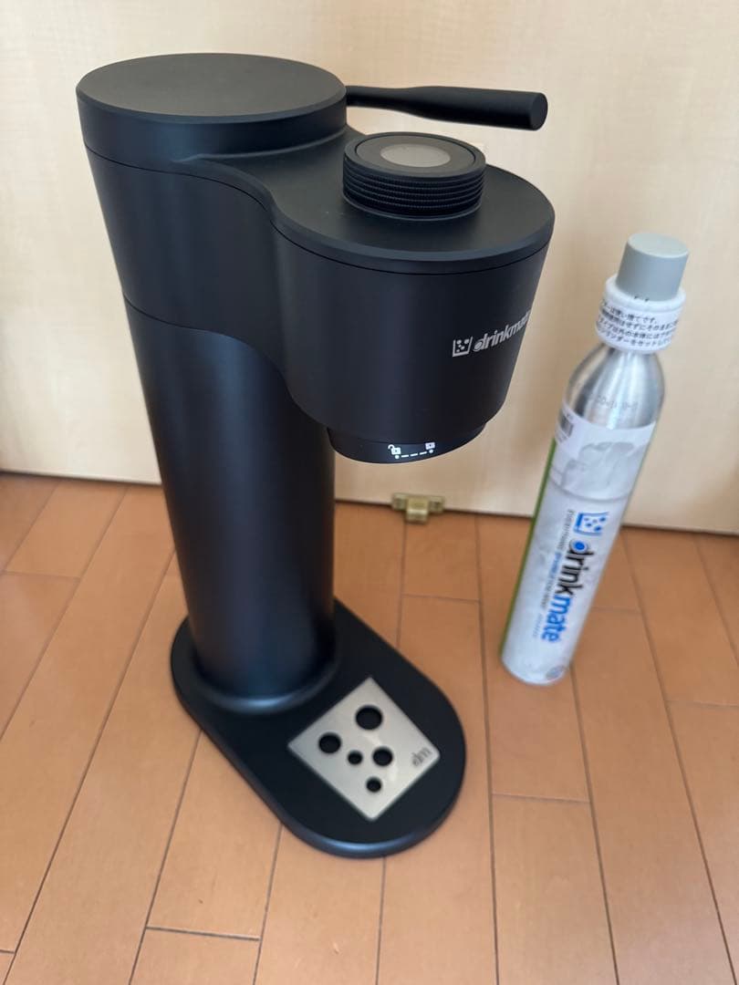 drinkmate Series660 ブラック 炭酸水メーカー 付属ボトル無し