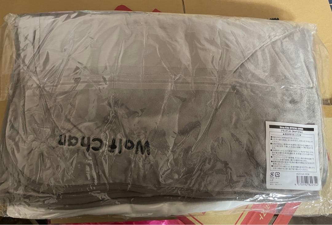 Stray Kids ウルフチャン ブランケット バンチャン 公式