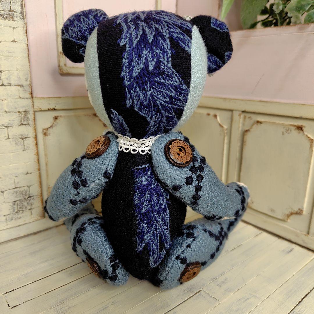 梅*様 【オークションです】ミナペルホネン＊ハンドメイド＊ぬいぐるみ＊テディベア