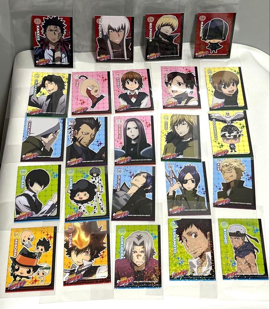 家庭教師ヒットマンリボーン キャラクターカード 24枚