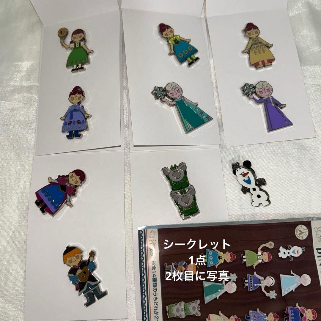 東京ディズニーリゾート アナと雪の女王 ピンバッジ シークレットあり 11点