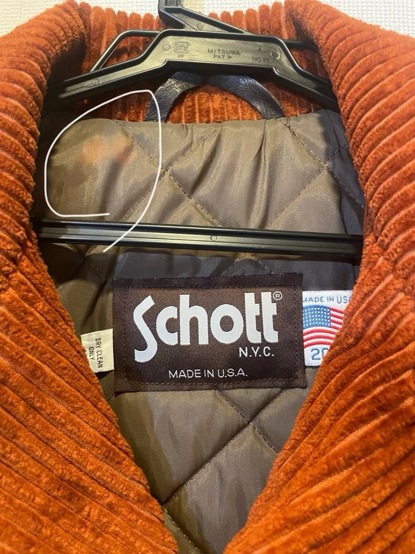 ショットSchott USA製　希少　コーデュロイ ジャケット